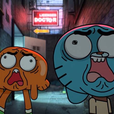 Gumball Evil Face