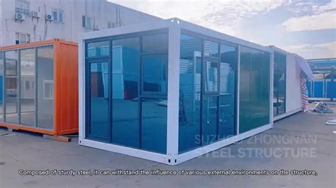 Zhongnan Detachable Mobile Prefabricated Modular House Tiny Home Luxury