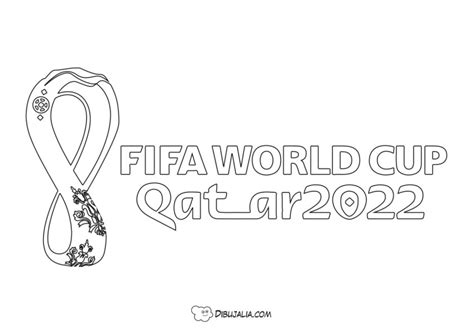 Fifa Mundial Qatar Dibujo Dibujalia Los Mejores