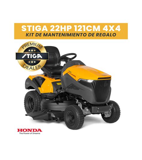 Tractor Cortacésped Mulching Stiga Tornado 9121 Wx Stiga España