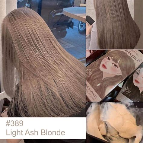Light Ash Blonde Permanent Hair Dye Thiana Best Jerky