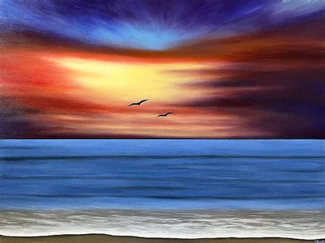 Beautiful Paintings Of Sunset