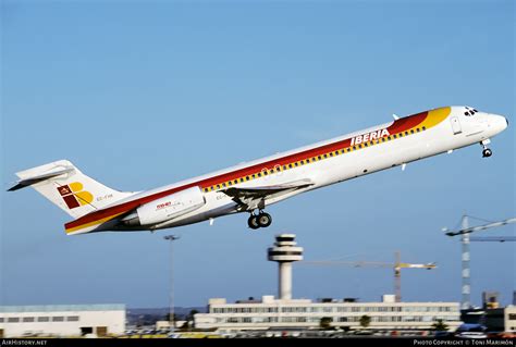 Aircraft Photo Of EC FHK McDonnell Douglas MD 87 DC 9 87 Iberia