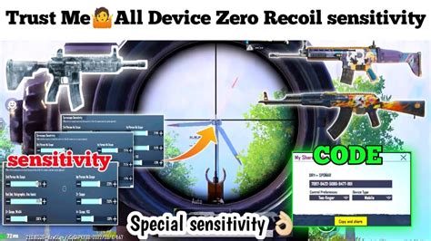 New Update Conqueror Zero Recoil Sensitivity Code Gyro And Non