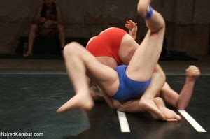 Guy Gets Cock And Ass Fondled In Wrestling XXX Dessert Picture