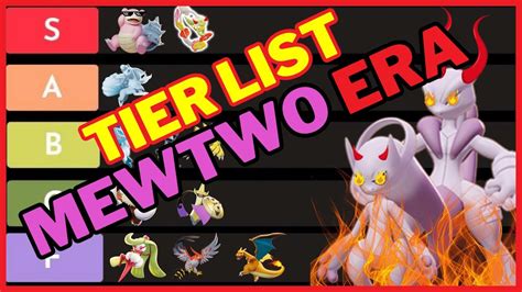 TIER LIST! Post-Mundial y Meta Mewtwo XY | Pokémon Unite 🔘 - YouTube