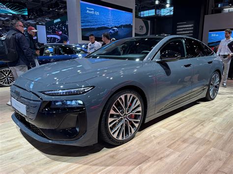 Paris Motor Show 2024 Live: Audi S6 Sportback e-tron is a dynamic ...