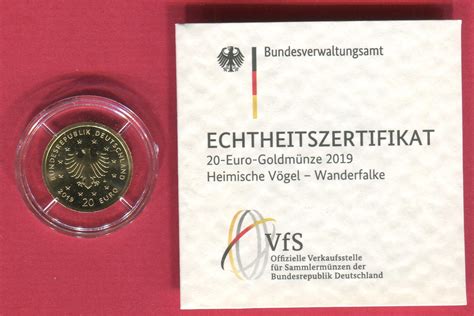 Deutschland Brd Euro Goldm Nze Unze Gold A Heimische V Gel