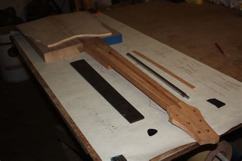 Custom Guitar - Rohan - Build Part 1 - Bailey Guitars