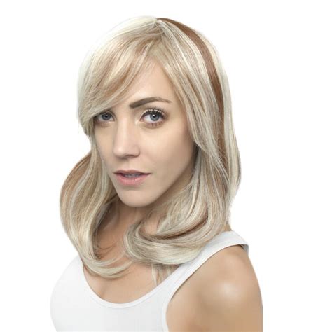 Platinum And Ash Blonde Bob With Bangs Realistic Heat Etsy