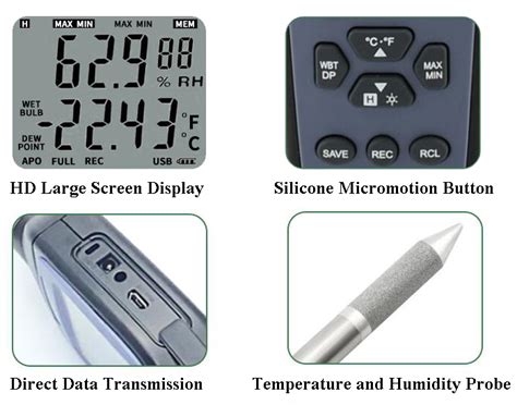 Wireless Temperature And Humidity Data Logger