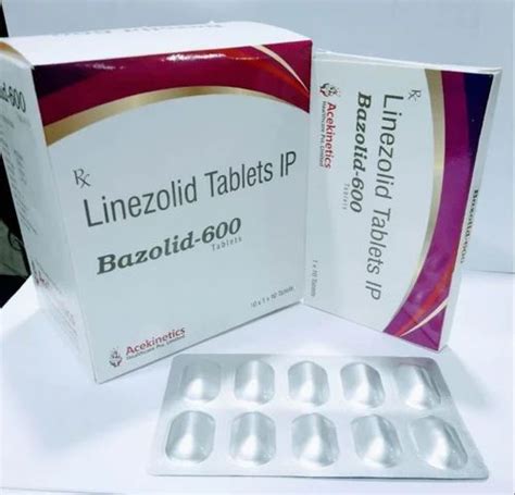 Bazolid Linezolid Tablet Ip 600 Mg Packaging Size 1x10 At Rs 350 Box