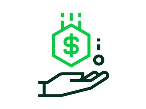 Dollar In Hand Icon PNG Vector In SVG PDF AI CDR Format