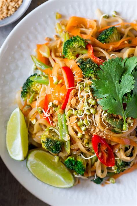 Vegan Pad Thai My Favorite Food And Recipe