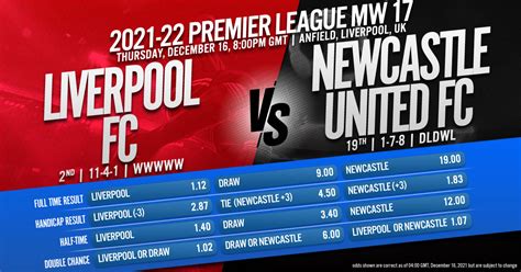 Premier League Matchweek Liverpool Vs Newcastle United