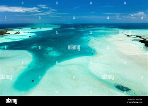 Beautiful View Of Palau Islands From Above Stock Photo Alamy