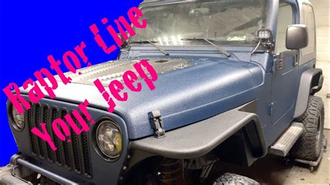 Raptor Line Your Jeep Wrangler Youtube