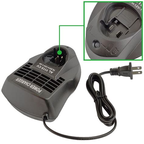 1x Bosch 108v12v Al1115cv Replace Quick Charger For Bat411412 Li Ion Battery Ebay