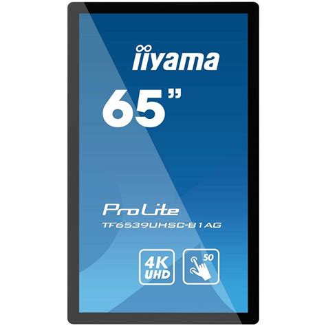 Profesionalni Monitor Za Ugradnju IIYAMA PROLITE TF6539UHSC B1AG 65