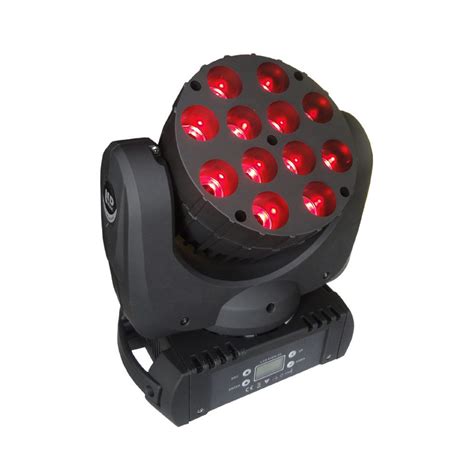 MOVING HEAD BEAM LED CREE 12X10W RGBW LEDS 4 IN 1 Mak Audio DJ