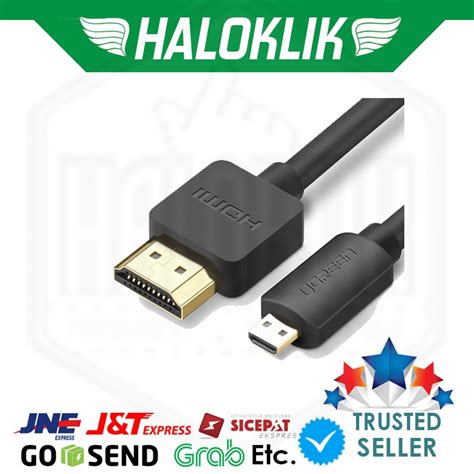 Ugreen Micro Hdmi To Hdmi Male Adapter Cable 1 5m 30102 Shopee Malaysia