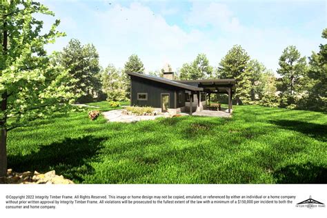 Modern Cabin Kit Creekside 1 Of 2 Fresh New Cabin Kits