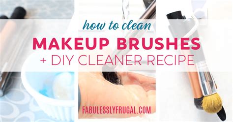 How To Clean Makeup Brushes At Home With Olive Oil Saubhaya Makeup