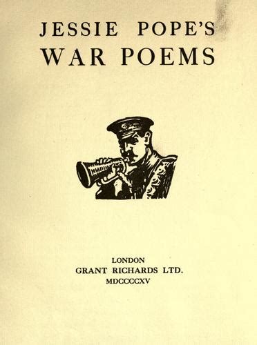 Jessie Pope's war poems. (1915 edition) | Open Library