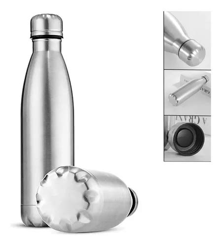 Garrafa Inox Garrafinha Termica Para Agua Squeeze Academia Mercadolivre