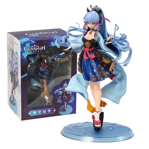 FIGURINE COLLECTION GENSHIN Impact Kamisato Ayaka 27 Cm Boite