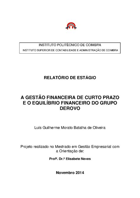 gestao financeira de curto prazo   equilibrio financeiro