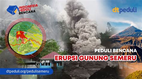 Peduli Bencana Erupsi Gunung Semeru