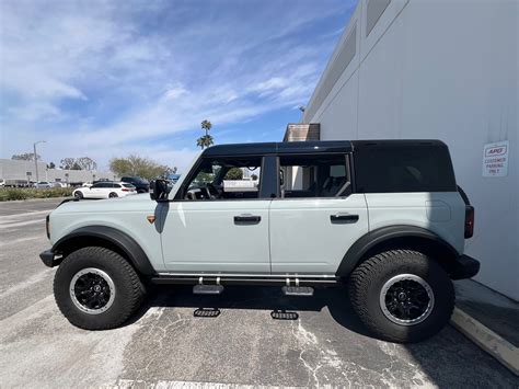 Bronco Raptor Black Appearance Package W Painted Hardtop Debuts Under