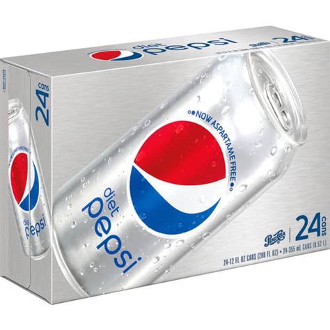 Diet Pepsi Cola 12 Fl Oz 24 Pack