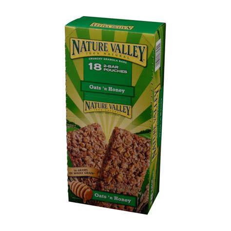 Nature Valley Oat Honey Granola Bars Ounce Ct Box Cartnut