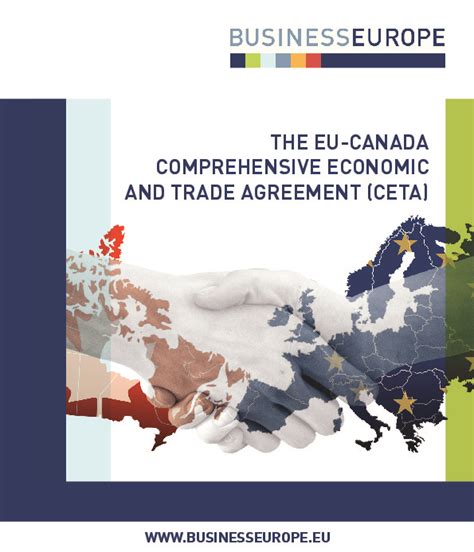 The Eu Canada Comprehensive Economic And Trade Agreement Ceta 2016