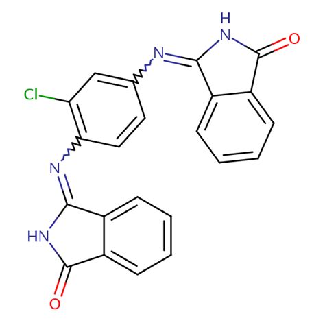 1H Isoindol 1 One 3 3 2 Chloro 1 4 Phenylene Dinitrilo Bis 2 3