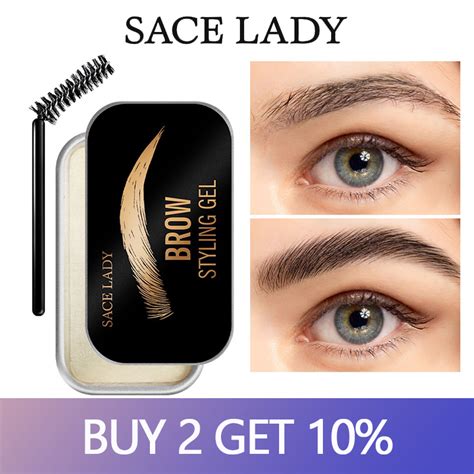 Sace Lady D Eyebrows Soap Styling Eye Brow Cream Waterproof Long