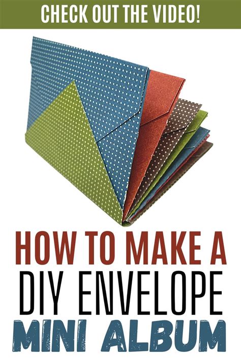 Diy Envelope Mini Album Tutorial