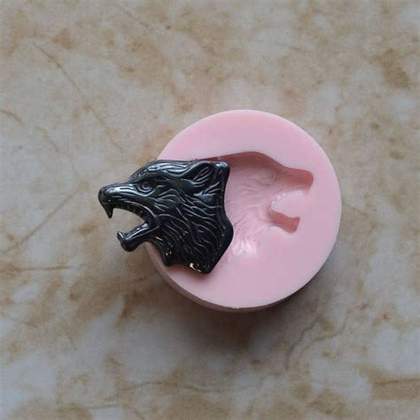 Wolf Silicone Mold Animal Silicone Mold Resin Clay Epoxy Food