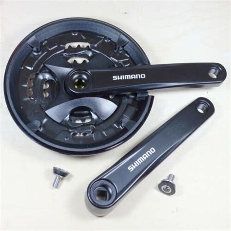 Shimano FC MT101 Kurbel 3 fach 44 32 22 Zähne 9 fach Kurbellänge 170 mm