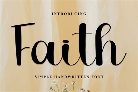 Faith In Different Fonts