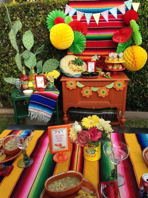 Fiesta Party Ideas Photo 1 Of 14 Festa Mexicana Party Fiesta