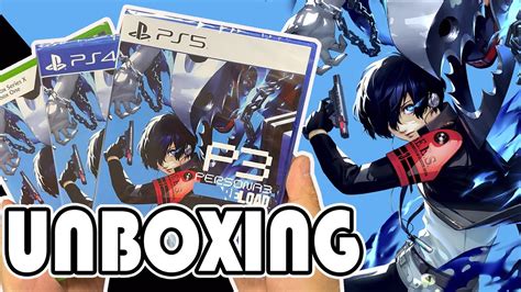 Persona 3 Reload PS4 PS5 Xbox One XSX Unboxing YouTube