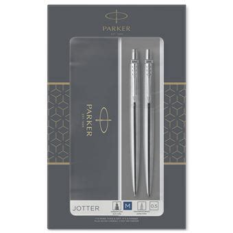 Parker Jotter Coffret Cadeau Duo Stylo Bille Porte Mine Mm