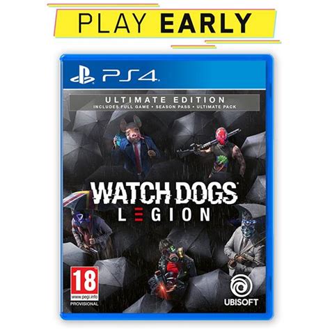 Watch Dogs Legion Ultimate Edition Ps4