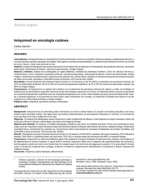 PDF Artículo original Medigraphic Artículo original Dermatología