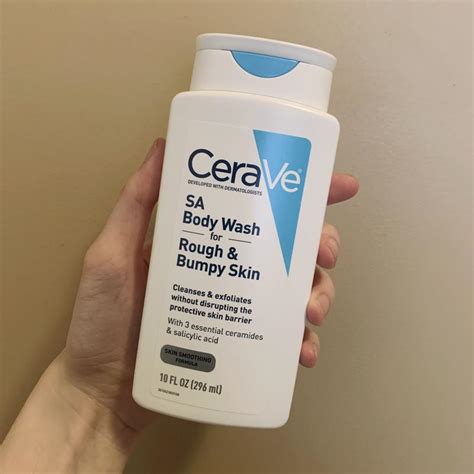 Cerave Sa Body Wash For Rough And Bumpy Skin Dr Derm