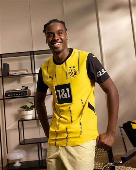 Nova Camisa Titular Do Borussia Dortmund 2024 2025 PUMA MDF