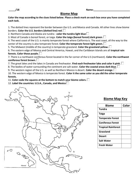 Worksheets On Biomes Worksheet24